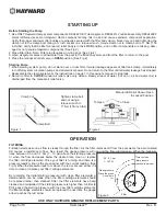 Предварительный просмотр 14 страницы Hayward SWIMCLEAR C3030EURO Owner'S Manual