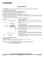 Предварительный просмотр 15 страницы Hayward SWIMCLEAR C3030EURO Owner'S Manual