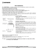 Предварительный просмотр 23 страницы Hayward SWIMCLEAR C3030EURO Owner'S Manual