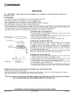 Предварительный просмотр 39 страницы Hayward SWIMCLEAR C3030EURO Owner'S Manual