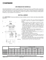 Предварительный просмотр 53 страницы Hayward SWIMCLEAR C3030EURO Owner'S Manual