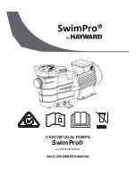 Предварительный просмотр 1 страницы Hayward SwimPro SWP120551 Owner'S Manual