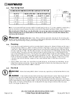 Предварительный просмотр 9 страницы Hayward TriStar VS 950 Owner'S Manual