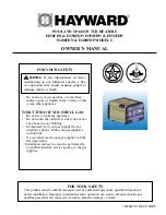 Preview for 1 page of Hayward Universal H-Series Low NOx Owner'S Manual