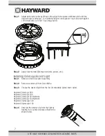 Preview for 8 page of Hayward WFL100 ColorLogic Owner'S Manual