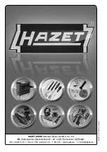 Предварительный просмотр 20 страницы HAZET-WERK 4925-2509/4 Operating Instructions Manual