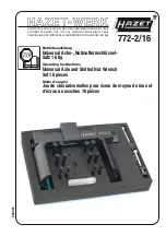 Preview for 1 page of HAZET-WERK 772-2/16 Operating Instructions Manual