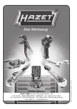 Preview for 20 page of HAZET-WERK 9032 M-1 Operating Instructions Manual