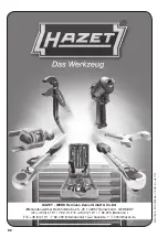 Предварительный просмотр 32 страницы HAZET-WERK 9212-1000 Operating Instructions Manual