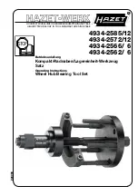 Preview for 1 page of HAZET-WERK HAZET 4934-2562/6 Operating Instructions Manual