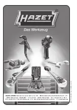 Предварительный просмотр 20 страницы HAZET-WERK TwinTurbo 9014 LGTT Operating Instructions Manual