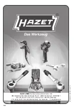 Предварительный просмотр 16 страницы Hazet 161 N-5D Operating Instructions Manual