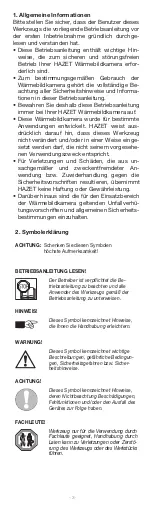 Preview for 3 page of Hazet 1992-1 Operating Instructions Manual