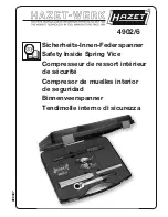 Hazet 4902/6 Operating Manual preview