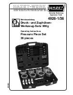 Hazet 4926-1/36 Operating Instructions Manual preview