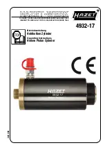 Preview for 1 page of Hazet 4932-17 Operating Instructions Manual