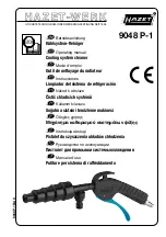 Hazet 9048 P-1 Operating Manual preview