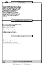 Preview for 10 page of Hazet 9048 P-1 Operating Manual