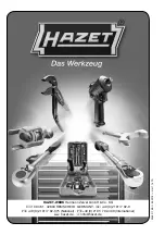 Preview for 84 page of Hazet 9048 P-1 Operating Manual