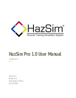 Preview for 1 page of HazSim Pro 1.0 User Manual