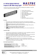 Haztec 4-10014 Instructions предпросмотр