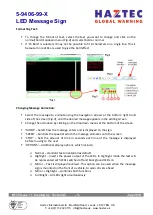 Preview for 3 page of Haztec 5-9406-99-X Manual