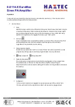 Preview for 5 page of Haztec EuroMax 8-8114 Series Installation Manual