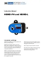 HB Products HBMD-PH Instruction Manual предпросмотр