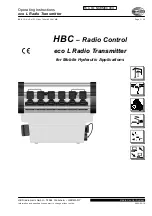 HBC-Radiomatic eco L Operating Instructions Manual предпросмотр