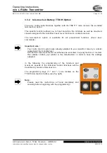 Preview for 13 page of HBC-Radiomatic eco L Operating Instructions Manual