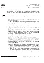 Предварительный просмотр 6 страницы HBC-Radiomatic PM NTU Operating Instructions Manual