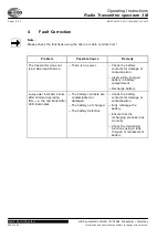 Preview for 18 page of HBC-Radiomatic spectrum 1 M Operating Instructions Manual