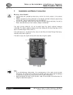 Preview for 10 page of HBC FSE 514 Installation And Operation Manual