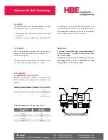 Preview for 4 page of HBE SOFTEX Operating And Mounting Instructions Manual