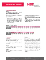 Preview for 5 page of HBE SOFTEX Operating And Mounting Instructions Manual