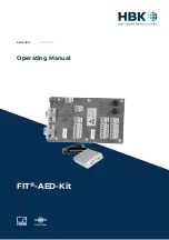 Предварительный просмотр 3 страницы HBK FIT-AED-Kit Operating Manual