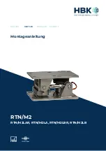 Предварительный просмотр 27 страницы HBK RTN/M2 Mounting Instructions