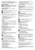 Preview for 14 page of HBM Machines 55019HBM Instruction Manual