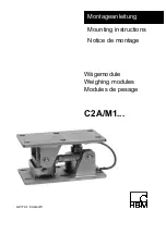 Предварительный просмотр 1 страницы HBM 1-C2A/M1BR/10TT Mounting Instructions