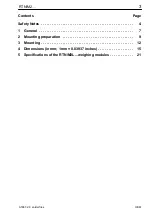 Предварительный просмотр 3 страницы HBM 1-RTN/M2A33T Mounting Instructions