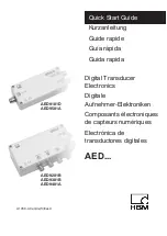 Preview for 1 page of HBM AD101B Quick Start Manual