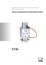 Preview for 1 page of HBM C16i C3 Mounting Instructions