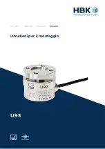 Предварительный просмотр 67 страницы HBM HBK U93 Mounting Instructions