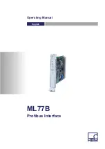 Предварительный просмотр 1 страницы HBM ML77B Operating Manual