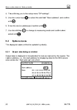 Предварительный просмотр 22 страницы HBM ML77B Operating Manual