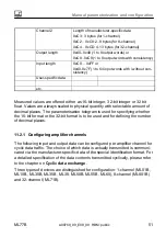 Предварительный просмотр 51 страницы HBM ML77B Operating Manual