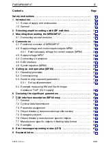 Предварительный просмотр 3 страницы HBM MP07 Operating Manual