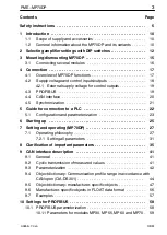 Preview for 3 page of HBM MP70DP Operating Manual