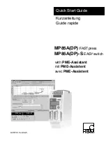 Предварительный просмотр 1 страницы HBM MP85ADP Quick Start Manual