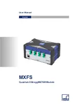 Предварительный просмотр 1 страницы HBM MXFS User Manual